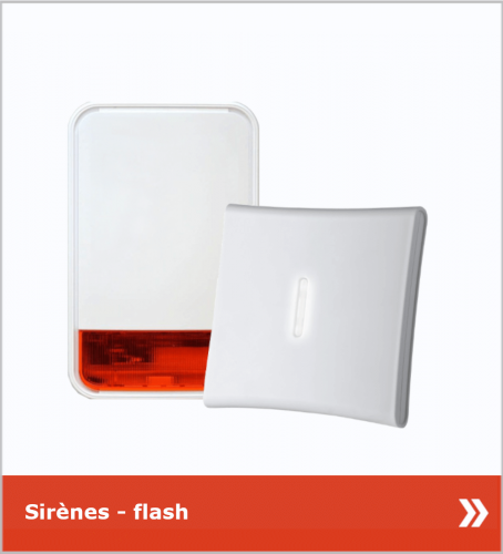 SECURIT-HOME35 - Sirènes flash